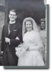 Wedding of Revd John Bickersteth to Miss Marlis Kindlimann – 1961