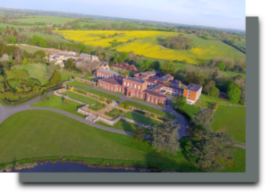 Aerial view of Ashburnham Place