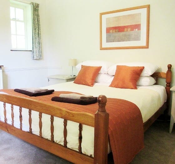 Master Bedroom Blue Doors Cottage